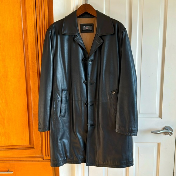 ジャケット・アウター made in ITALY maffei leather jacket Jackets & Coats | Maffei Mens Italian Leather Coat | Poshmark